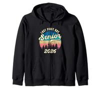 Last First Day Senior 2026 Classe of 2026 Back to School Kids Sweat à Capuche