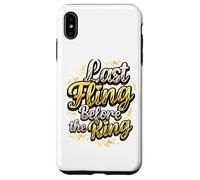 Last Fling Before The Ring Bachelorette Party Bride Coque pour iPhone XS Max