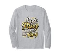 Last Fling Before The Ring Bachelorette Party Bride Manche Longue