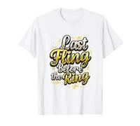 Last Fling Before The Ring Bachelorette Party Bride T-Shirt
