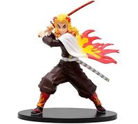 Banpresto Last Level - Demon Slayer Kyojuro Rengoku Vibration Stars Figure BP16801 Multicolore 15 cm