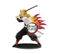 Last Level Banpresto Demon Slayer Kyojuro Rengoku Vibration Stars Figure BP16801 Multicolore 15 cm