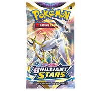 Last level - Enveloppes Pokémon Brilliant Stars EE9 (36) Jeux de plateau en anglais, multicolores (TCGPC09965) (modèles assortis)