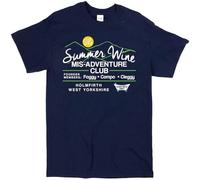Last of The Summer Wine Inspired Mens T-Shirt Tee - Retro British Comedy TV New Navy Blue