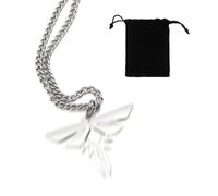 Last Of Us Collier Argent Inoxidable, En Acier Allié, Avec Sac Velours, Pour Jeux De Rôle, Cosplay, Cadeau Pour Adolescents Et Fans, Noël, Fête D'Anniversaire, Style Post-Apocalyptique