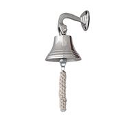 Last Orders Wall Mounted Chrome Silver Door Bell Ships Bell by Carousel Home