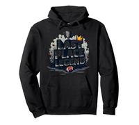 Last Place Legend Fantasy Football Loser Crown Trophée Sweat à Capuche, Unisexe pour Adultes, Noir, XL