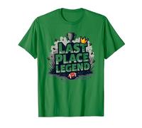 Last Place Legend Fantasy Football Loser Crown Trophée T-Shirt, Homme, Vert Kelly, 3XL