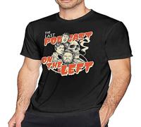 Last Podcast on The Left T Shirt Men's Cotton T Shirt Fashion O Neck Short Sleeve Tees Black XXL