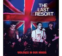 Last Resort – Violence in Our Minds – Single 7" vinyle coloré (rouge/bleu)