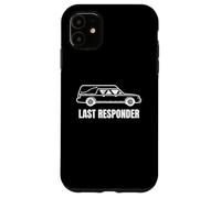 Last Responder Funny Mortician Hearse Design for Dark Humor Coque pour iPhone 11