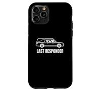 Last Responder Funny Mortician Hearse Design for Dark Humor Coque pour iPhone 11 Pro