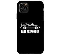 Last Responder Funny Mortician Hearse Design for Dark Humor Coque pour iPhone 11 Pro Max