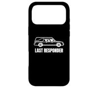 Last Responder Funny Mortician Hearse Design for Dark Humor Coque pour iPhone 17 Pro Max