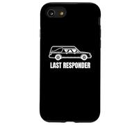 Last Responder Funny Mortician Hearse Design for Dark Humor Coque pour iPhone SE (2020) / 7/8
