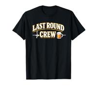 Last Round Crew - Équipe Funny Drinking Squad T-Shirt