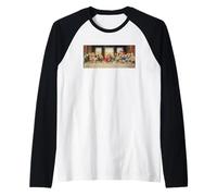 Last Supper T-Shirt | Catholic Christian Pastor Archangels Manche Raglan