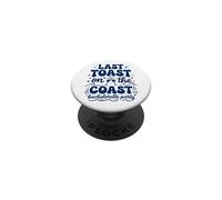 Last Toast on The Coast Bachelor Party PopSockets PopGrip Adhésif