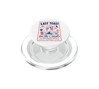 Last Toast on The Coast Bachelor Party PopSockets PopGrip pour MagSafe