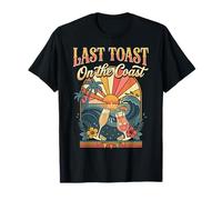 Last Toast on The Coast Bachelor Party T-Shirt