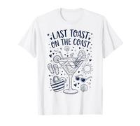 Last Toast on The Coast Bachelor Party T-Shirt