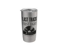 Last Track First Light Runner Midnight Miles Retro Gobelet isotherme en acier inoxydable double paroi