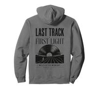 Last Track First Light Runner Midnight Miles Retro Sweat à Capuche