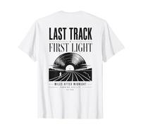 Last Track First Light Runner Midnight Miles Retro T-Shirt