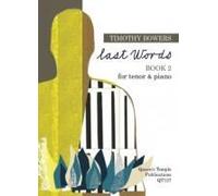 Last Words - Book 2 / Vocal Score