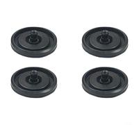 Lastdaytime 83143 Lot de 4 joints de valve de remplissage de toilettes pour Fluidmaster 242/400/747, membrane en caoutchouc résistant à la corrosion, lot de 2/4 pour une prévention efficace des fuites