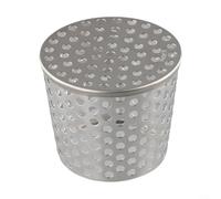 Lastdaytime Bloqueur de feuilles en acier inoxydable pour gouttières et tuyaux de drainage avec maille fine pour empêcher les feuilles tombées et les rongeurs d'entrer dans les sorties de drainage du