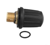 Lastdaytime Bouchon pour nettoyeur vapeur avec valve de sécurité et anneau noir pour un fonctionnement sécurisé (lot de 1)