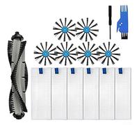 Lastdaytime Ensemble d'accessoires pour robot aspirateur SpinWave 3115 avec têtes de brosse et filtres pour nettoyage humide et sec des sols durs