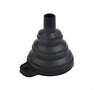 Lastdaytime Entonnoir pliable en silicone pour voiture, pour huile, carburant, essence, diesel, résiste à des températures de -20 °C à 220 °C, facile à nettoyer