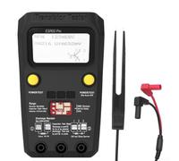 Lastdaytime ESR02 Testeur de transistor professionnel avec compteur d'inductance et fonction de mesure multi-composants pour réparations électroniques et utilisation en usine (ESR02PRO- Clip noir)