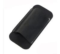 Lastdaytime Étui en cuir de qualité supérieure pour une utilisation en extérieur, tannage végétal avec ceinture horizontale, compatible avec la plupart des couteaux et outils multifonctions EDC (cuir