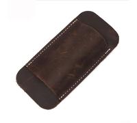 Lastdaytime Étui en cuir de qualité supérieure pour une utilisation en extérieur, tannage végétal avec ceinture horizontale, compatible avec la plupart des couteaux et outils multifonctions EDC (cuir