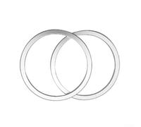 Lastdaytime Garniture de haut-parleur audio pour Range Rover - The Evoque Ember Edition 2013-2019 (argenté)