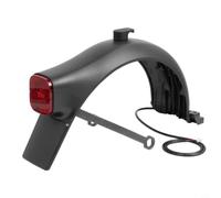 Lastdaytime Kit d'accessoires de rechange pour garde-boue arrière avec crochet de feu arrière, pour Ninebot, pour Segway F2/F2 Plus/F2 Pro Scooter électrique Noir