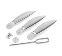 Lastdaytime Kit de nettoyage One Touch pour barbecue Weber 7444 - Pièces de rechange pour enlever les cendres métalliques - 57,1 cm