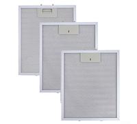 Lastdaytime Lot de 3 filtres à graisse en aluminium pour hotte de cuisinière RANGEMASTER 300 x 250 mm pour une meilleure capture de graisse et l'air de cuisine