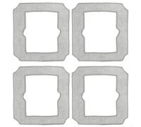 Lastdaytime Lot de 4 ou 10 serpillères de rechange en microfibre pour robot de nettoyage de fenêtre ECOVACS pour WINBOT, lot de 4 ou 10