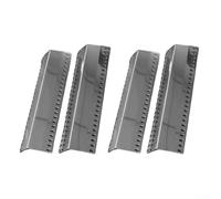 Lastdaytime Lot de 4 tubes de brûleur de rechange compatibles avec les unités de four offrant une sortie de chaleur stable et un processus d'installation simple (argenté)