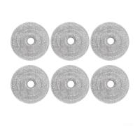 Lastdaytime Lot de 6 brosses latérales de rechange compatibles avec les aspirateurs Ecovacs pour Mini robot de balayage Deebot pour un meilleur nettoyage des coins et une meilleure protection du