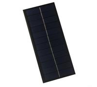 Lastdaytime Panneau solaire pour lampes de jardin, solution d'alimentation efficace, taille compacte, 213 x 92 x 2,5 mm (2,5 W6 V)
