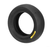 Lastdaytime Pneus semi-chauds Slick Tubeless pour scooters électriques, pièces de scooter de course en caoutchouc noir (Ulip105/50-6.5 noir)