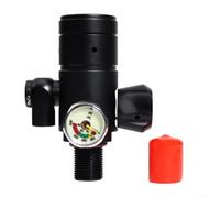 Lastdaytime Régulateur de premier étage pour plongée sous-marine avec entrée M18 x 1,5, connecteur pivotant à 360 degrés, sortie 1/8 NPT et sortie filtrée de 8 mm (FMJ033)