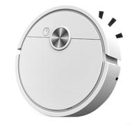Lastdaytime Robot de balayage innovant conçu pour gérer efficacement la poussière, la saleté et les poils d'animaux de tous les types de sols (blanc)