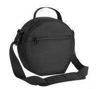 Lastdaytime Sac de rangement pour écouteurs en nylon 600D avec bandoulière réglable et double poches pour BOSE QC Ultra, Sony MDR7506, OneOdio A70