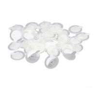 Lastdaytime Simplifiez votre processus de décoration avec ce lot de 100 crochets de plafond transparents pour une installation rapide